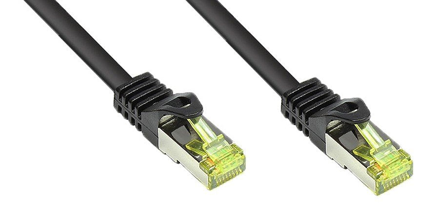 EAN 4014619324088 - Alcasa 20m, Cat. 7, S/FTP cable de red Negro Cat7 S/FTP (S-STP) imagen 1