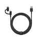EAN 4895200436645 - Native Union BELT-ULC-CS-BLK-NP cable USB 2 m USB A USB C/Micro USB A/Lightning Negro imagen 1