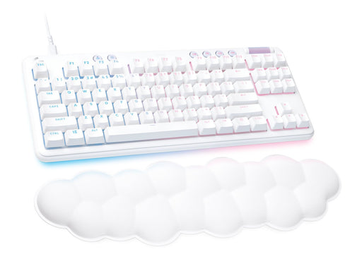 EAN 5099206098633 - Logitech G 920-010420 teclado Juego USB QWERTY Inglés del Reino Unido Blanco imagen 1