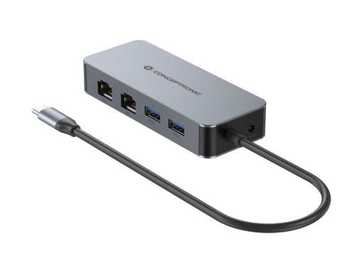 EAN 4015867243701 - Conceptronic ABBY24G base para portátil y replicador de puertos Alámbrico USB 3.2 Gen 1 (3.1 Gen 1) Type- imagen 2