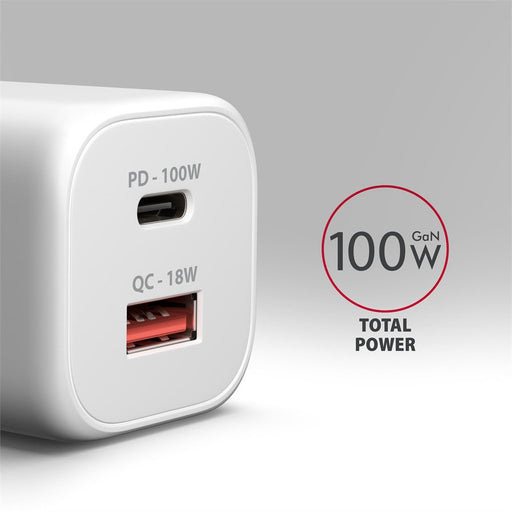 EAN 8595247910448 - Axagon ACU-PQ100W cargador de dispositivo móvil Universal, Smartphone, Tableta, Reloj inteligente, Baterí imagen 2