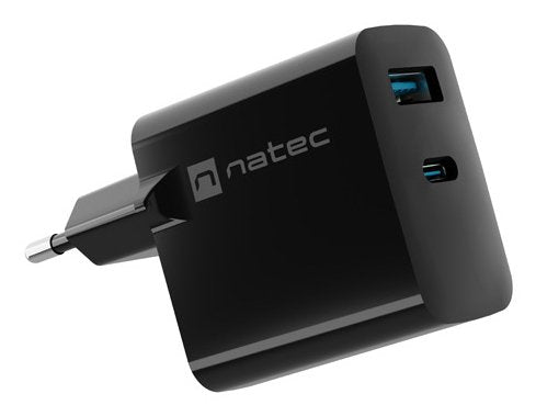 EAN 5901969444261 - NATEC NUC-2145 cargador de dispositivo móvil Universal Negro Corriente alterna Carga rápida Interior imagen 8