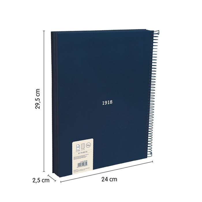 EAN 8411574108849 - Milan 57142E120BG cuaderno y block A4 120 hojas Azul imagen 3