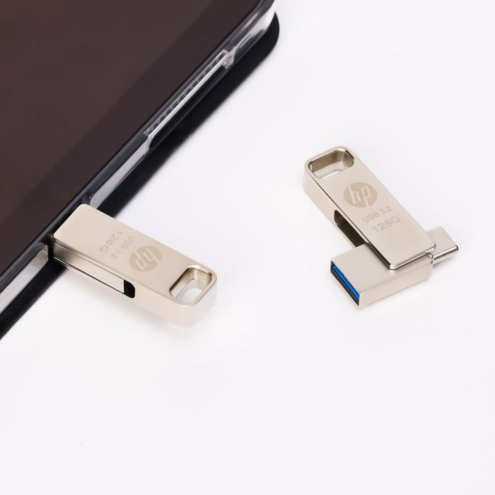 EAN 4718006457723 - PNY HP x206C unidad flash USB 32 GB USB Type-A / USB Type-C 3.2 Gen 1 (3.1 Gen 1) Plata imagen 4