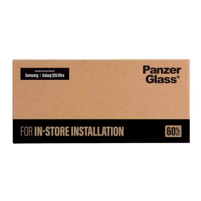 EAN 5715685046193 - PanzerGlass ® Screen Protector Samsung Galaxy S26 Ultra | Ultra-Wide Fit for Fastfit installation machine imagen 1