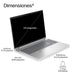 EAN 0826581572572 - HP DU1C6AT ordenador portatil AMD Ryzen™ 7 250 Portátil 40,6 cm (16") WUXGA 32 GB LPDDR5x-SDRAM 512 GB SS imagen 5