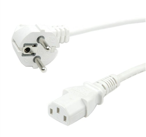 EAN 7630049613096 - VALUE 19.99.1016 cable de transmisión Blanco 0,6 m CEE7/7 IEC 320 imagen 1