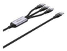 EAN 4894160057303 - UNITEK 3-in-1 USB-C to cable USB USB 2.0 1,5 m USB C USB C/Micro-USB B/Lightning 0,48 Gbit/s 20 W Negro imagen 8