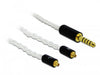 EAN 4043619858460 - DeLOCK 85846 cable de audio 1,2 m 4.4mm 2x MMCX Blanco imagen 1