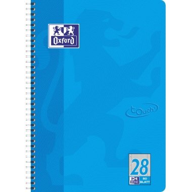 EAN 4006140021352 - Oxford 400086497 cuaderno y block A4+ 80 hojas Azul imagen 1