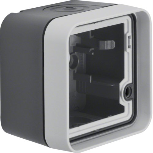 EAN 4011334390039 - Berker 6118913505 placa de pared y cubierta de interruptor Gris imagen 1