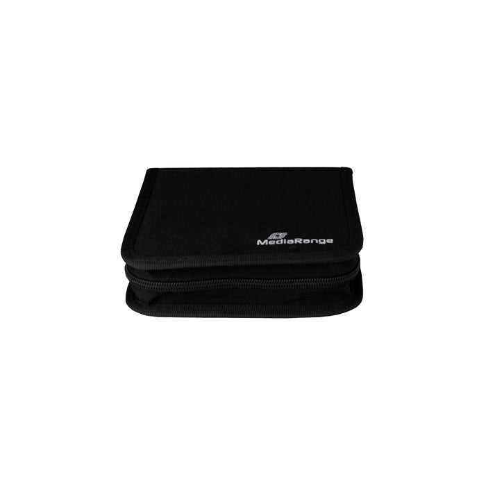 EAN 4260057123268 - MediaRange BOX50 funda para discos ópticos Funda cartera 24 discos Negro imagen 1