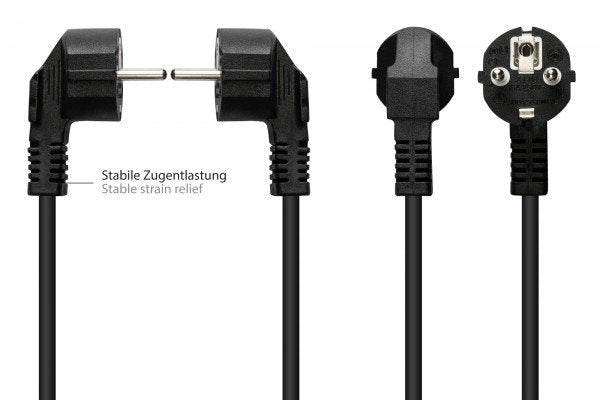 EAN 4014619602490 - Alcasa P0130-S075 cable de transmisión Negro 7,5 m Enchufe tipo E+F C13 acoplador imagen 3