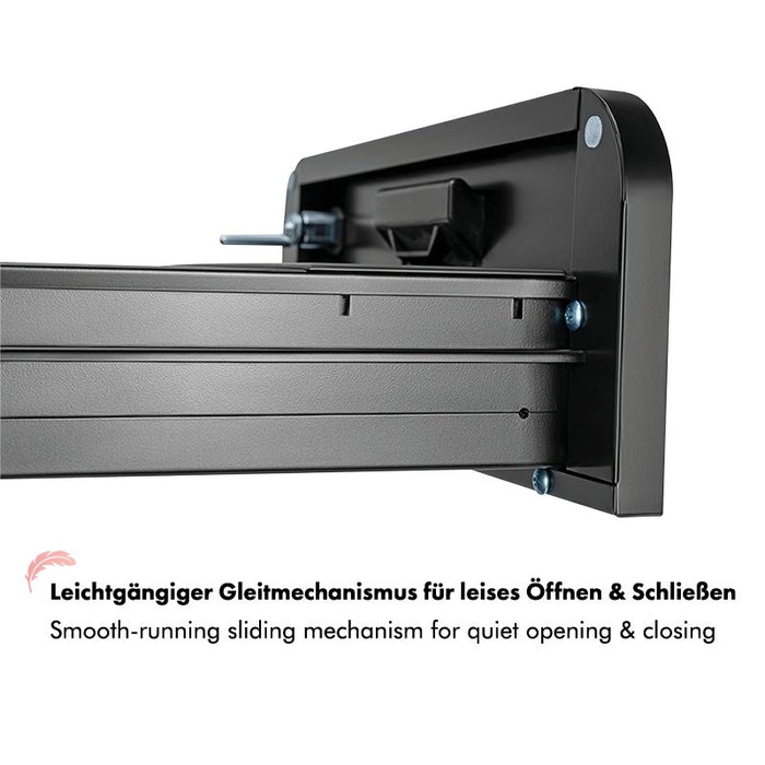 EAN 4052792075991 - LogiLink EO0080 cajonera para oficina Negro Acero, Plástico imagen 6