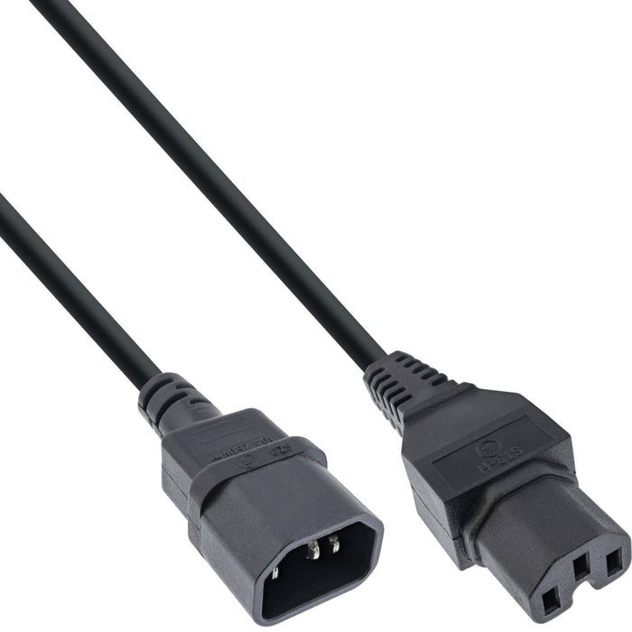 EAN 4043718315994 - InLine B-16811B cable de transmisión Negro 1,8 m C15 acoplador C14 acoplador imagen 1