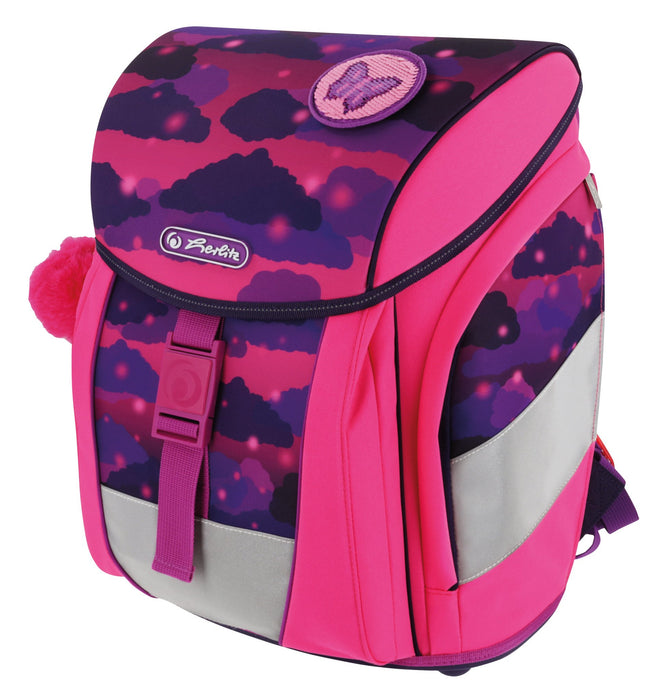 EAN 4008110370668 - Herlitz FiloActive DIN Plus Magic juego de mochila escolar Chica Poliéster Rosa, Púrpura imagen 3