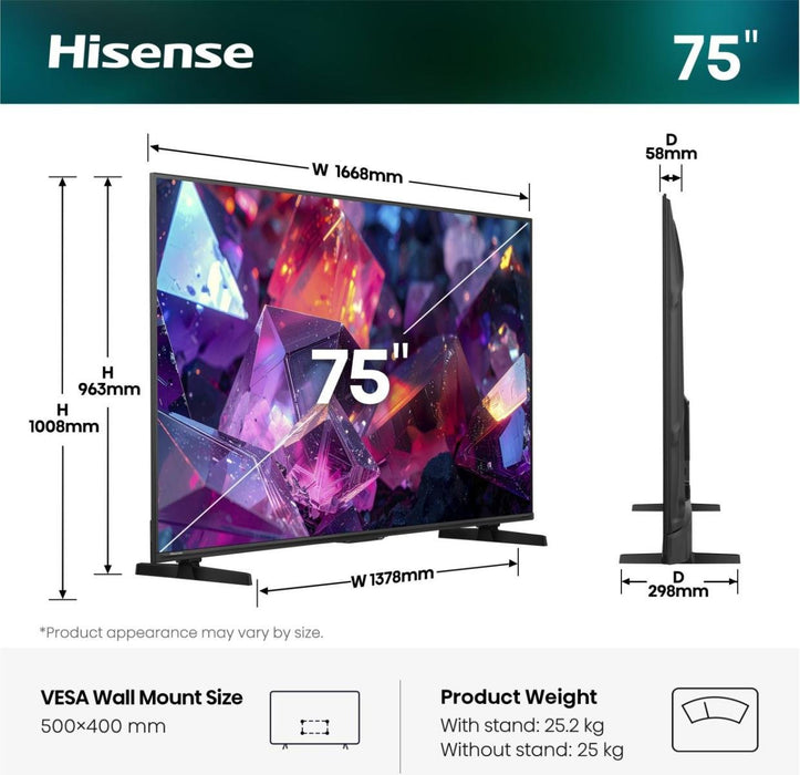 EAN 6942351433165 - Hisense 20018370 Televisor imagen 2