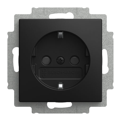 EAN 4011395360521 - Busch-Jaeger 2CKA002013A5535 placa de pared y cubierta de interruptor Negro imagen 1