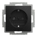 EAN 4011395360521 - Busch-Jaeger 2CKA002013A5535 placa de pared y cubierta de interruptor Negro imagen 1