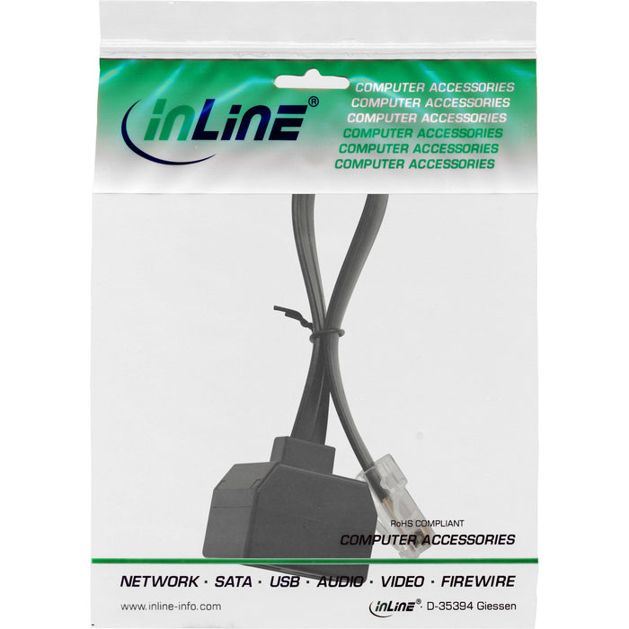 EAN 4043718039357 - InLine 69933 cable de red Negro 0,15 m imagen 2