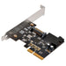 EAN 4710007223918 - Silverstone ECU04-E tarjeta y adaptador de interfaz Interno USB 3.2 Gen 1 (3.1 Gen 1) imagen 1