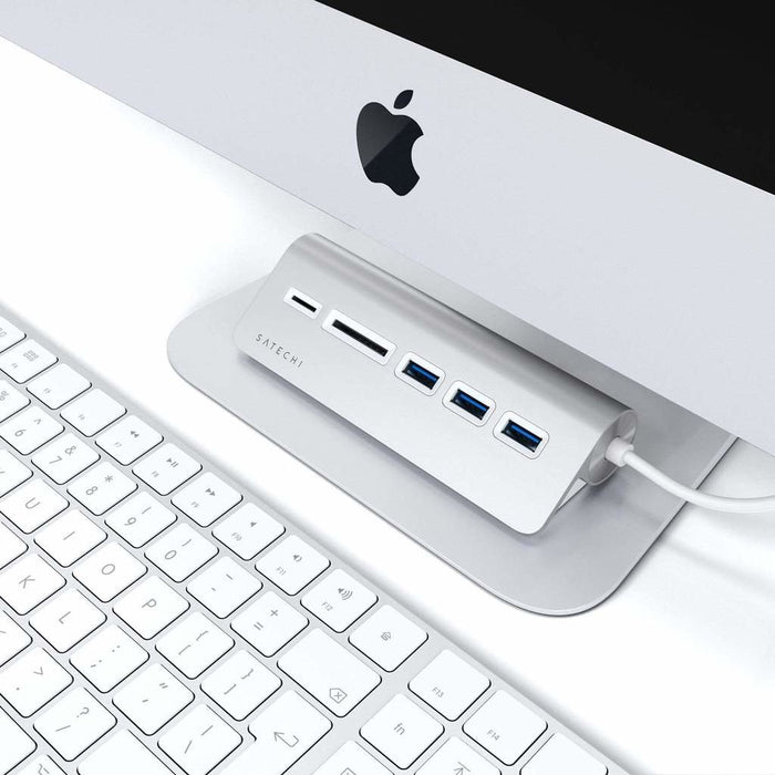EAN 879961007171 - Satechi ST-TCHCRS base para portátil y replicador de puertos USB 3.2 Gen 1 (3.1 Gen 1) Type-C Plata imagen 5