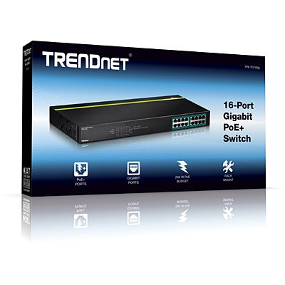 EAN 0710931160277 - Trendnet TPE-TG160G switch No administrado L2 Gigabit Ethernet (10/100/1000) Energía sobre Ethernet (PoE) imagen 4