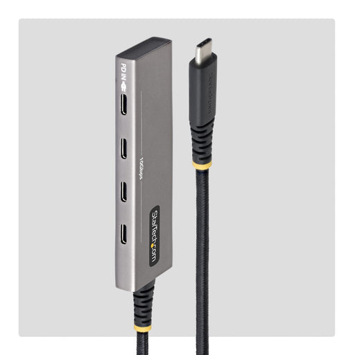 EAN 65030923736 - StarTech.com 309B-USBC-HUB hub de interfaz USB 3.2 Gen 2 (3.1 Gen 2) Type-C 10000 Mbit/s Gris imagen 2