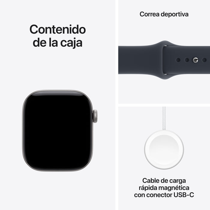 EAN 195951225005 - Apple Watch Series 12 OLED Digital 374 x 446 Pixeles Pantalla táctil Wifi GPS (satélite) imagen 7