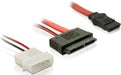EAN 4043619616954 - DeLOCK Cable Micro SATA FM + 2-Pin Power + SATA cable de SATA 0,3 m SATA 7-pin Rojo imagen 1