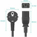 EAN 6922794775817 - Vention ZCJBAC cable de transmisión Negro 1,8 m C13 acoplador imagen 2