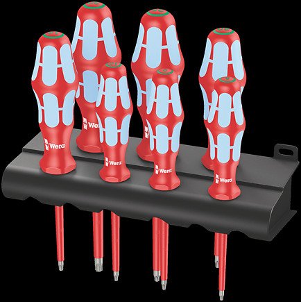 EAN 4013288220172 - Wera 3167 i/7 TORX Juego Destornillador plano imagen 1