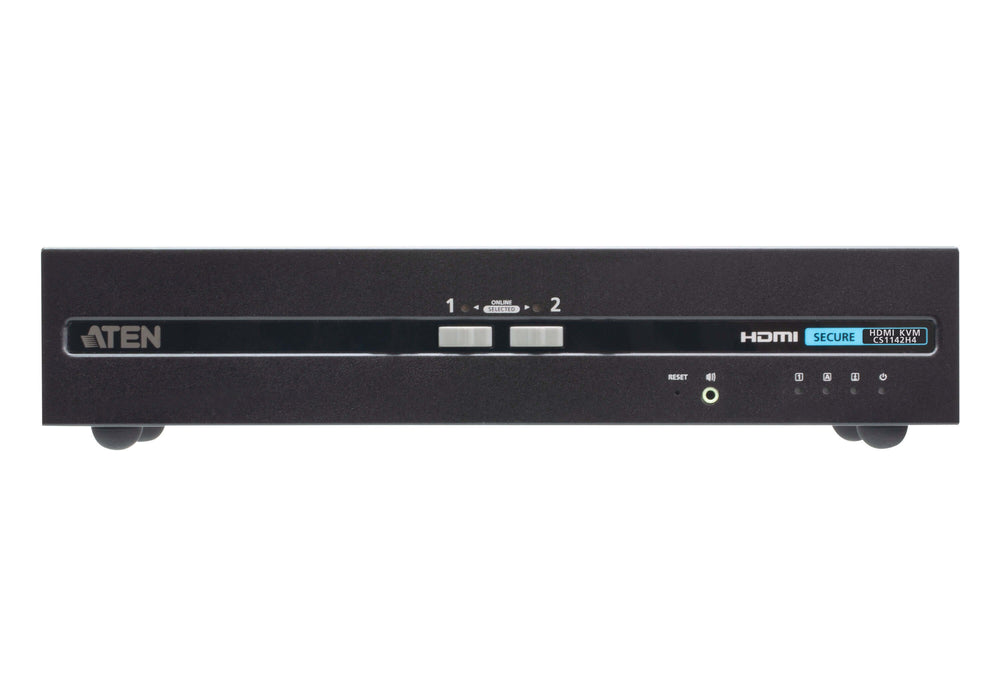 EAN 4710469342028 - ATEN CS1142H4 interruptor KVM Negro imagen 1