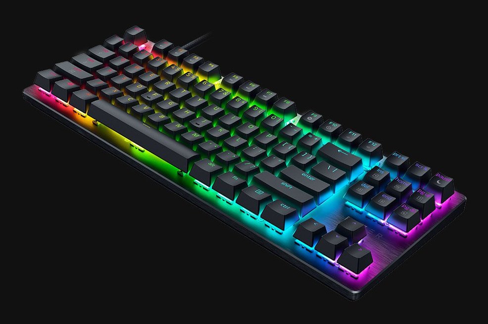 EAN 8887910075500 - Razer Huntsman V3 HE Magnetic Tenkeyless 8KHz teclado Juego USB QWERTY Inglés Negro imagen 1