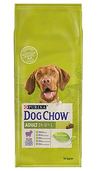 EAN 7613034487636 - Purina DOG CHOW Adult 14 kg Adulto Cordero imagen 1