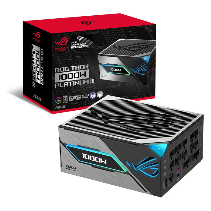 EAN 4711636457866 - ASUS ROG -THOR-1000P3-GAMING-E unidad de fuente de alimentación 1000 W 20+4 pin ATX ATX Negro imagen 13