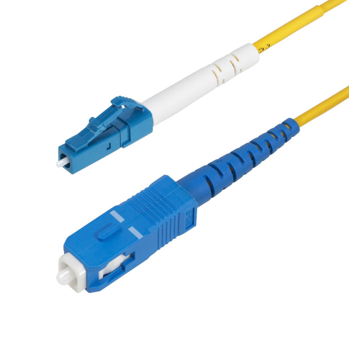 EAN 0065030906999 - StarTech.com SPSMLCSC-OS2-2M Cable de fibra óptica e InfiniBand Amarillo imagen 1