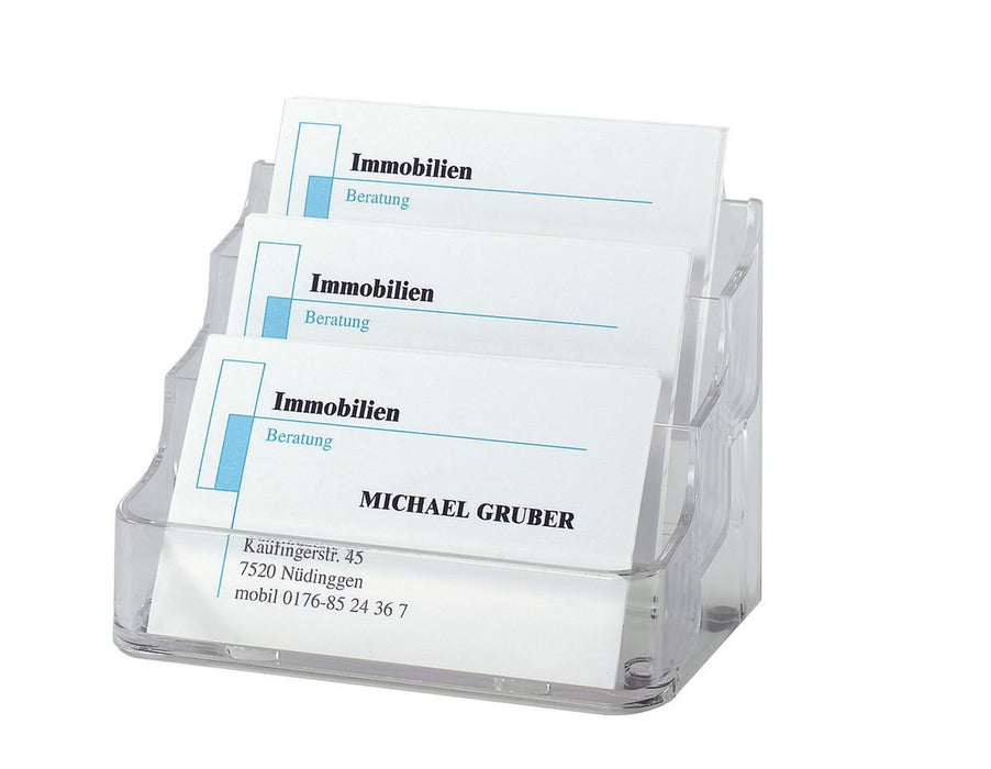 EAN 4004360961335 - Sigel VA130 acollador de tarjeta Plástico Transparente imagen 1