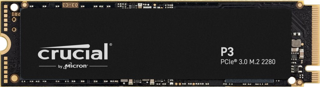 EAN 0649528918758 - Crucial P3 500 GB M.2 PCI Express 3.0 NVMe 3D NAND imagen 1
