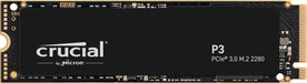 EAN 0649528918758 - Crucial P3 500 GB M.2 PCI Express 3.0 NVMe 3D NAND imagen 1