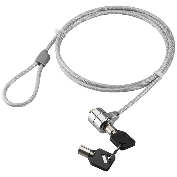 EAN 8051128106060 - Techly IQ-LOK-08-KT cable antirrobo Plata 1,5 m imagen 1