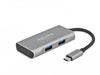 EAN 4043619632619 - DeLOCK 63261 hub de interfaz USB 3.2 Gen 2 (3.1 Gen 2) Type-C 10000 Mbit/s Negro, Gris imagen 1