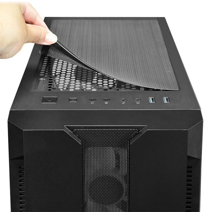 EAN 0753263077226 - Chieftec GS-01B-OP carcasa de ordenador Torre Negro imagen 23