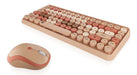 EAN 4250078173434 - KeySonic KSKM-5200M-RF (DE) teclado Ratón incluido Oficina RF inalámbrico QWERTZ Alemán Beige, Marrón, Ro imagen 1