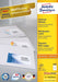 EAN 4004182034835 - Avery 3483 etiqueta autoadhesiva Rectángulo Permanente Blanco 400 pieza(s) imagen 2