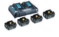 EAN 0088381537131 - Makita 199483-0 cargador y batería cargable Juego de cargador y baterías imagen 1