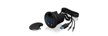 EAN 4250078166290 - ICY BOX IB-HUB1403A toma de corriente Negro imagen 4