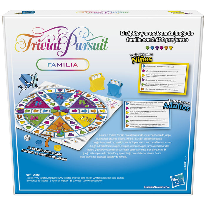 EAN 5010993514205 - Hasbro Gaming Trivial Pursuit E19211051 juego de tablero imagen 4