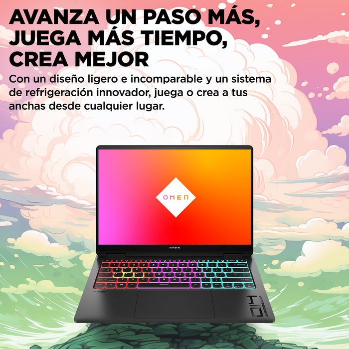 EAN 0198122018710 - HP OMEN 14-fb0000ns Intel Core Ultra 7 155H Portátil 35,6 cm (14") 3K 16 GB LPDDR5x-SDRAM 1 TB SSD NVIDIA imagen 9