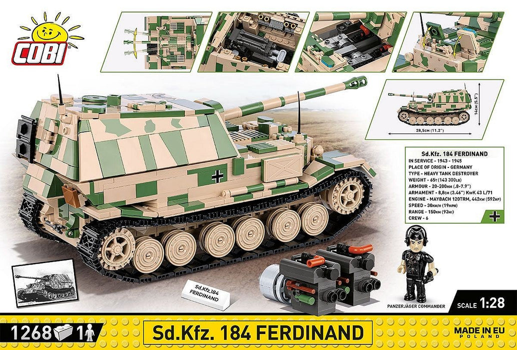 EAN 5902251025830 - COBI Sd.Kfz. 184 Ferdinand imagen 4